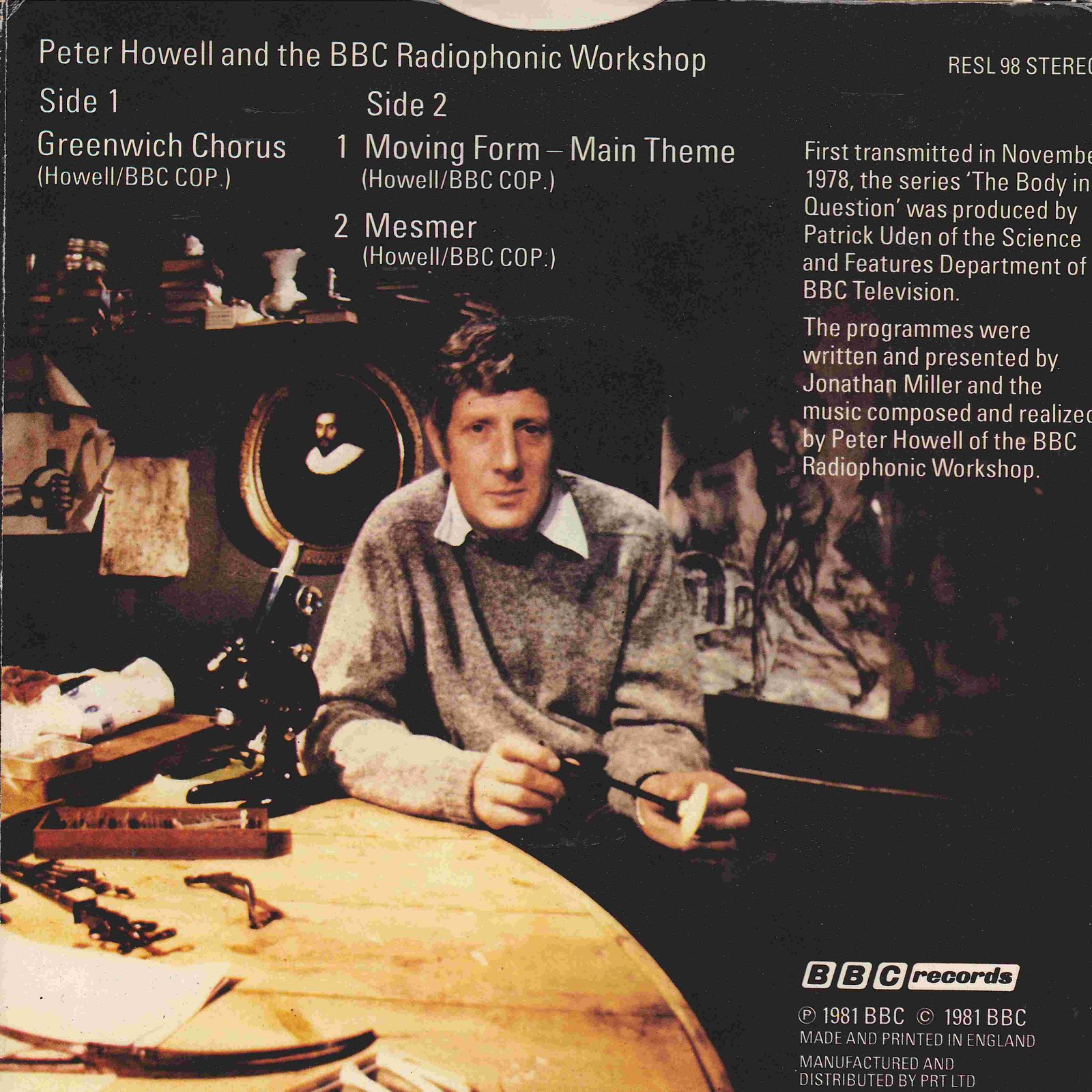 Back cover of RESL 98